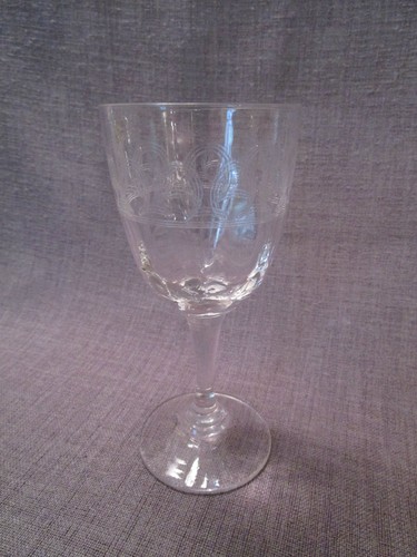 Verre table ancien - de,