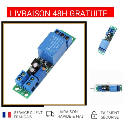 Relais temporisé 12v - temporisé,