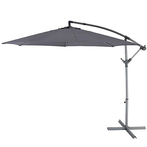 Parasol déporté sur pied
