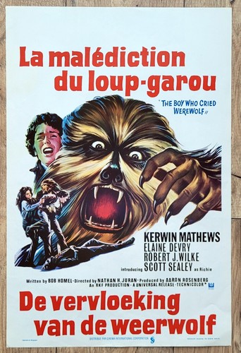 Belgian poster the boy - poster,