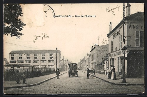 Cpa choisy roi rue de - cpa, choisy-le-roi,