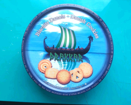 Boîte biscuits danois - , drakkar