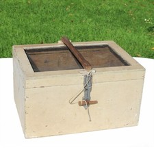 Ancien garde manger boîte - , en