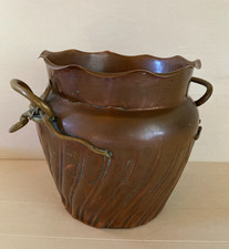 Cache pot cuivre bronze - , au
