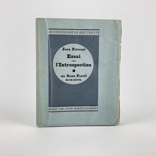 Jean prévost essai sur - essai,
