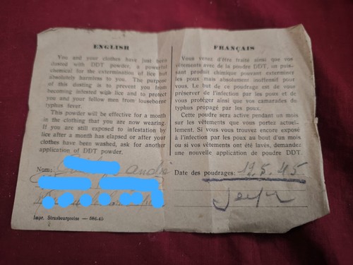 émouvant document traitement