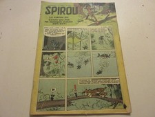 SPIROU 0990 04.04.1957 BD AVIATION PILOTE de MEETING en 1910 APPARITION LAGAFFE