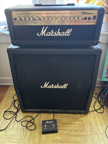 Marshall mg100hdfx halfstack - marshall,