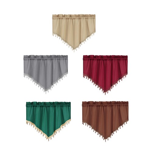 Cantonnière triangulaire avec
