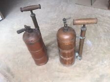 Ancien pulvérisateur "MURATORI" petit modèle, en cuivre et laiton Lot De 2