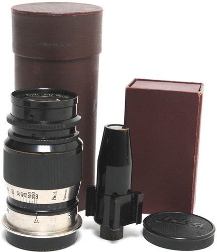 Leitz 9cm black nickel - 4/9cm, black/nickel