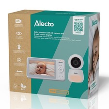Video baby monitor with 5 inch