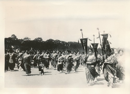 Japon 1945 défilé de - japon,