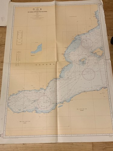 Carte marine ancienne