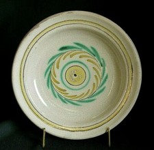 Assiette ancienne cul noir