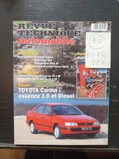 revue technique Toyota Carina E 1.6 E 2.0 D 2.0 D turbo RTA carina E ess diesel