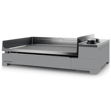 forge adour plancha électrique 3200w plaque fonte émaillée 58.5x40.5cm