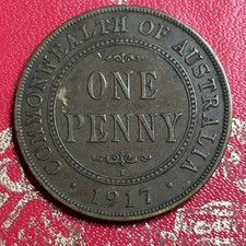 AUSTRALIE - ONE PENNY - 1911 - RECHERCHEE & QUALITE TTB !