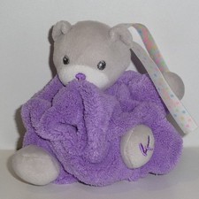 Doudou Ours Kaloo - Collection Plume violet