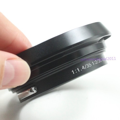 Round metal lens - metal, for