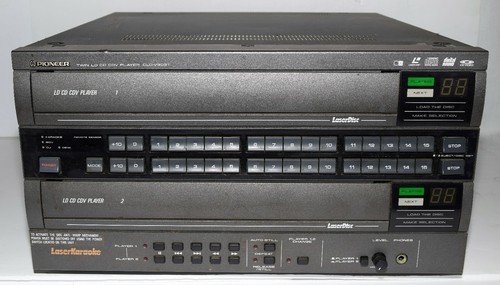 Pioneer cld v303t karaoke dual - karaoke,
