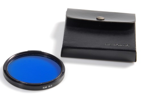 Filtre bleu 80a - filtre, pour