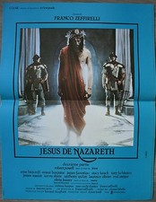 JESUS DE NAZARETH Affiche Cinéma / Movie Poster Robert Powell