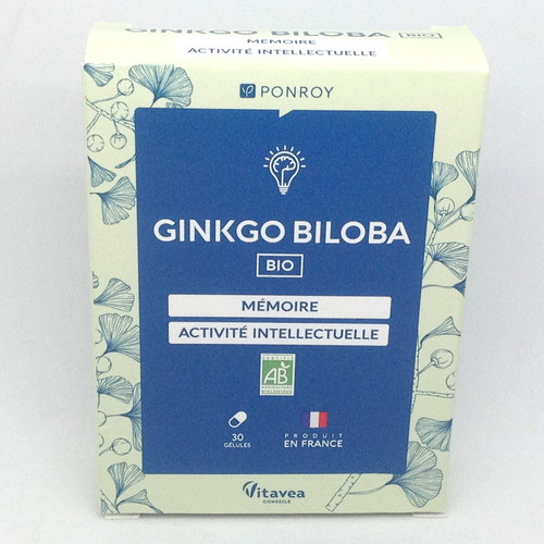 Ginkgo biloba vitavéa ponroy - ginkgo,