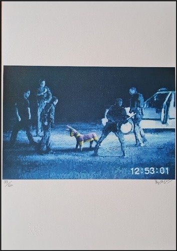 Banksy lapd piñata 50 - *,