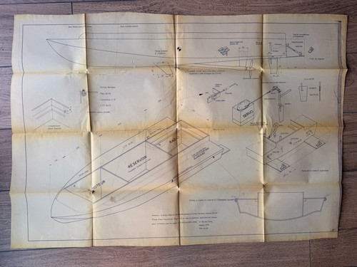 Plan modélisme bateau ancien - modélisme,