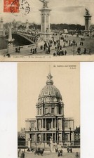 *24813 lot de 2 cartes Paris