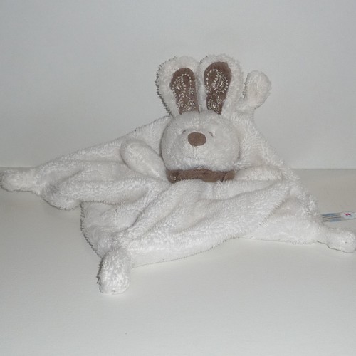 Doudou lapin nicotoy - lapin, bandana