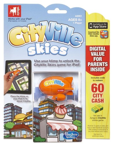Cityville skies jeu blimp - cityville,