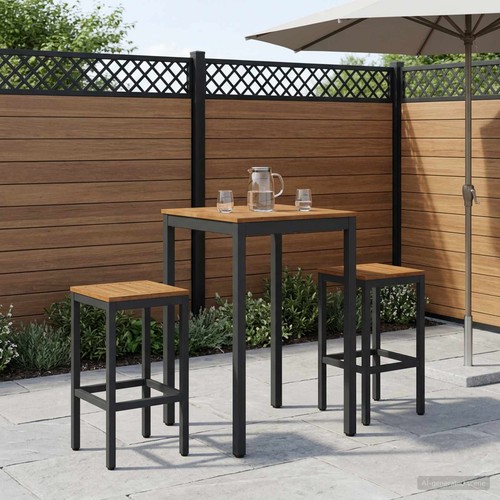 Table bar jardin bois - table,