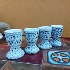 Jean Austruy Coquetiers Céramique Vallauris Signés