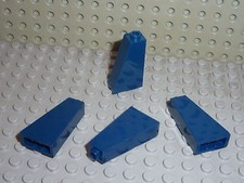 4 x LEGO NavyBlue slope brick 4460 / set 7078 7091 10187 7029 8757 8769 8893 ...