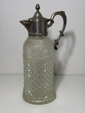 Aiguière verre taillé - en,