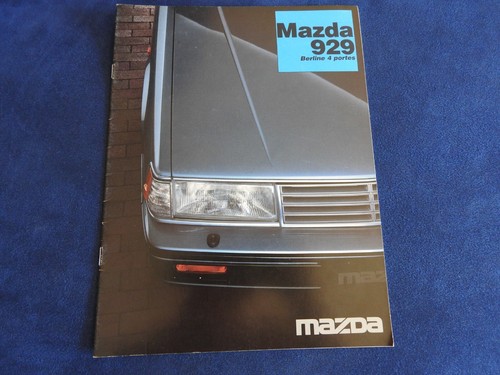 Catalogue mazda 929 berline - catalogue,
