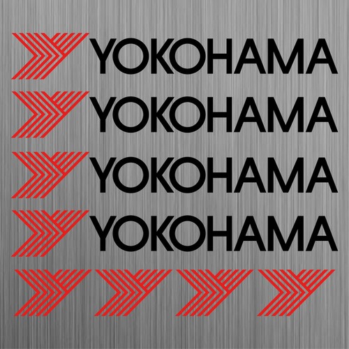 Yokohama autocollant sticker - yokohama,