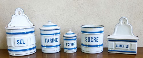 Pot epice emaillé - pot, à
