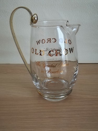 Ancien verre pichet old crown - verre,