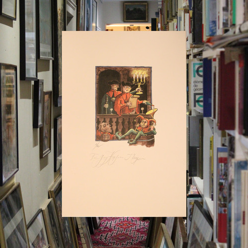 Tomi ungerer sérigraphie - tomi, ungerer,