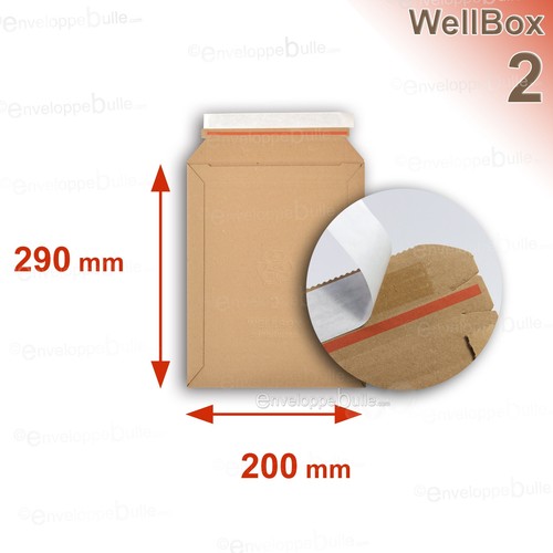Enveloppes carton rigide - 5,