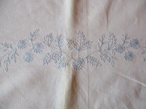 Drap 381 ancien - drap, lin