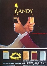 PUBLICITE BRIQUET A GAZ SILVER