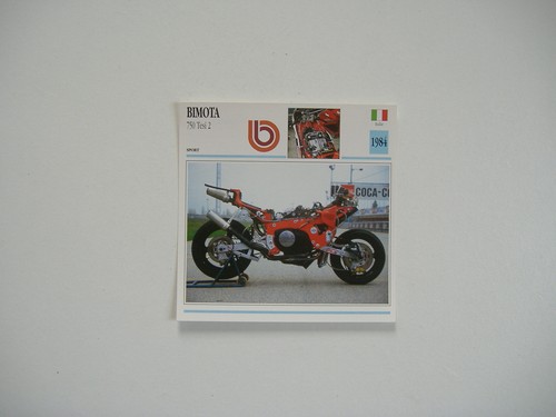 Fiche moto bimota 750 - fiche,