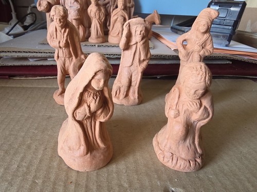 Lot santons cm - de, 5