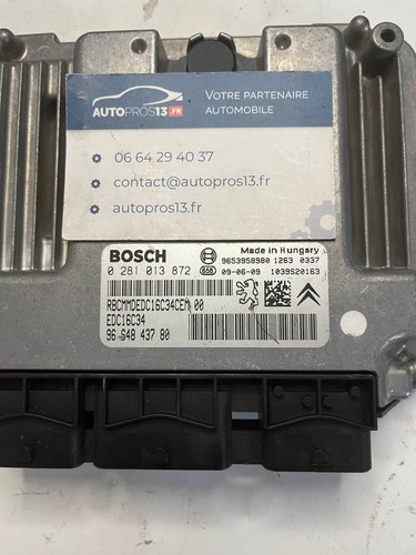 Calculateur moteur peugeot - calculateur,