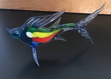 Bibelot poisson verre de - -, en