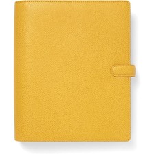 [22621] filofax Finsbury A5 Organiseur Cuir Souple Mustard